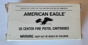 lot 1105 image: American Eagle .357 Magnum High Velocity 158 Grain Soft Point Jacketed Bullet - NO. AE357A