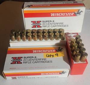 lot 1174 image: Wincester 243 WIN 100 GR Super-X Power-Point - 29 Cartridges - X2432