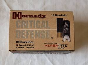 lot 2003 image: Hornady 12 Gauge Buckshot 10 Shot Shells 55816