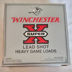 lot 2007 image: Winchester 12 Gauge Super X Heavy Game Load Box of 25
