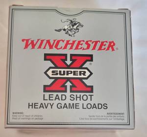 lot 2012 image: Winchester Super X Heavy Game Load 12 Gauge - 2.75 - 1 18oz - 7.5 Shot - Box of 25