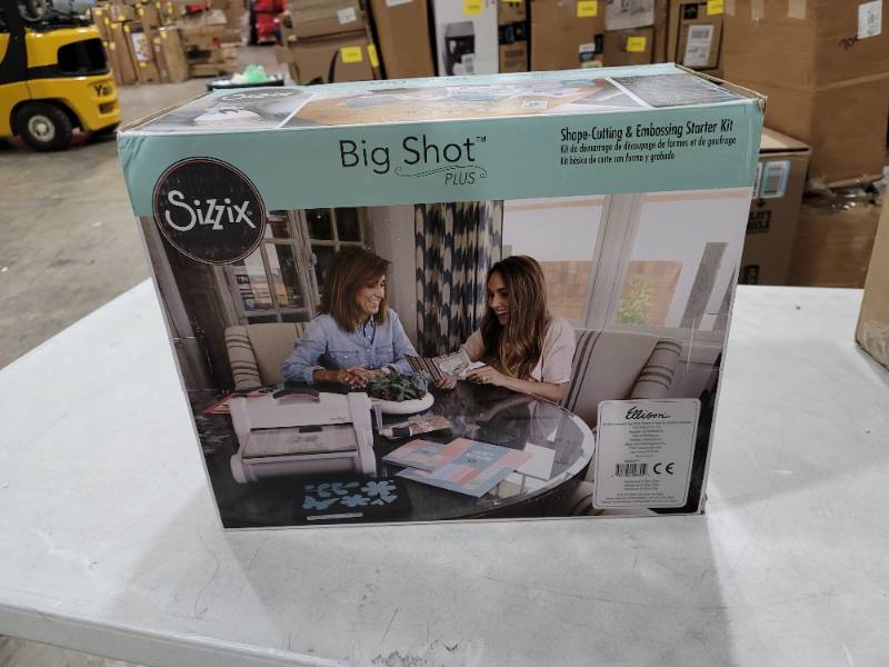 Sizzix Big Shot Plus Starter Kit (White & Gray)