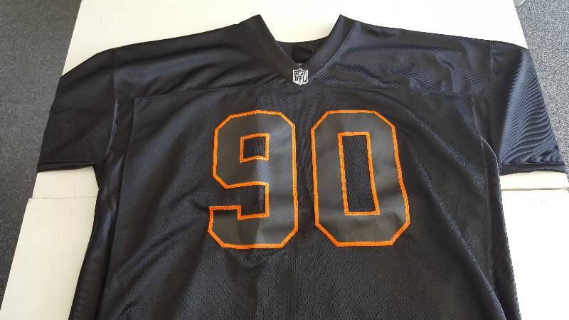 lot 1089N image: Authentic NFL Julius Peppers Jersey Black Variant Chicago Bears XXL