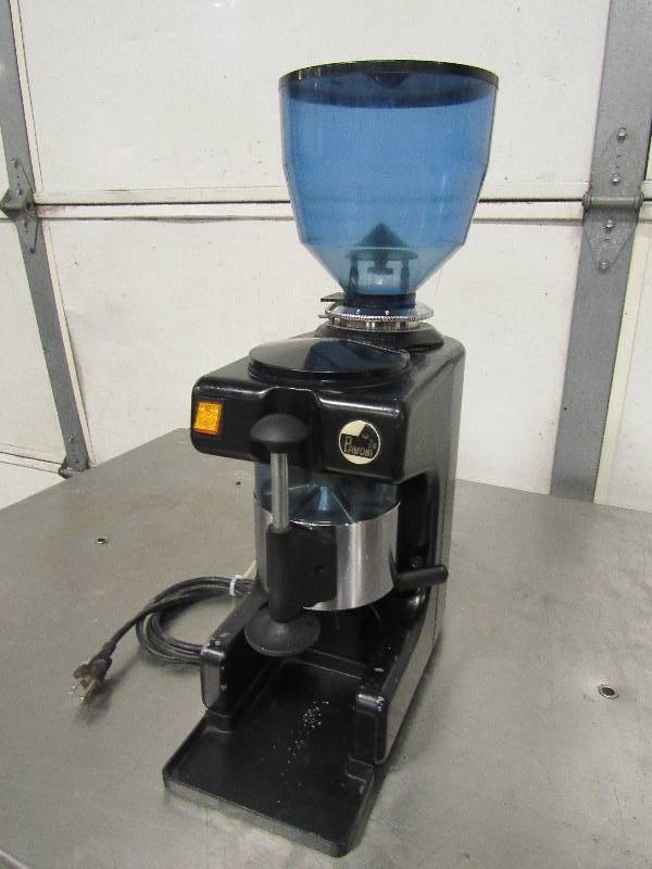 lot 1008 image: La Pavoni Espresso Grinder And Press Station