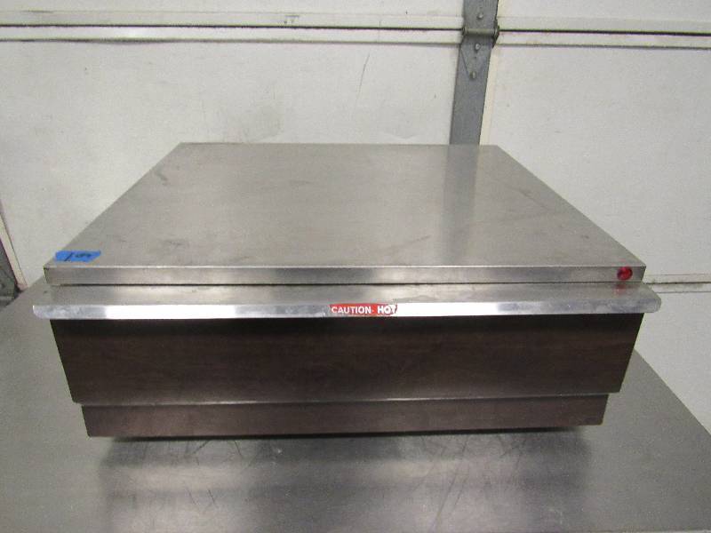 lot 1034 image: Star Single Drawer Stainless Countertop Bun Warmer
