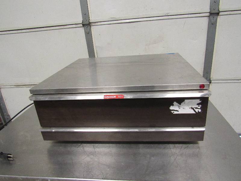 lot 1036 image: Star Single Drawer Stainless Countertop Bun Warmer