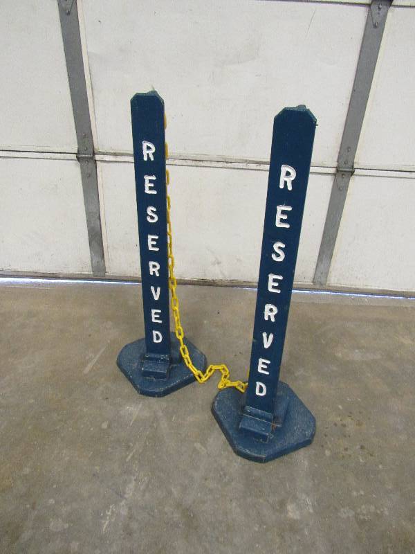lot 1148 image: Reserved Stands With Barrier Chain