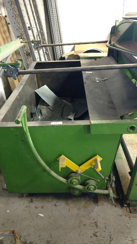 lot 1020 image: Sheet Metal Scrap Bin