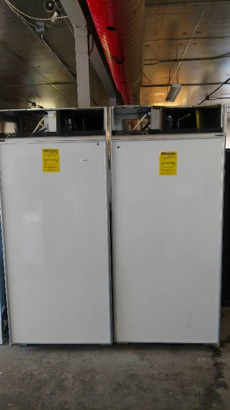 lot 1025 image: GE Monogram Built In Refrigerator and Frezzer