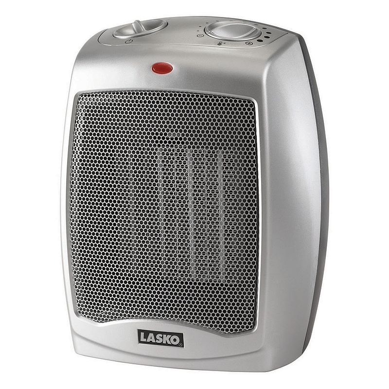 lot 66827 image: Lasko - Ceramic Heater - Gray Retail $39.99