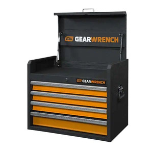 lot 66293 image: GearWrench 83240 GSX Series 4 Drawer 26 in. Tool Chest Retail $279.99