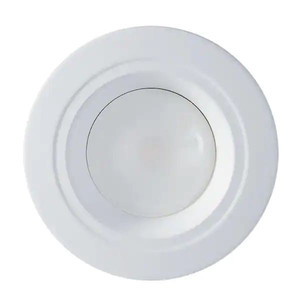 lot 66316 image: Halo 5 inch and 6 inch Recessed LED Can Light �� Retrofit Ceiling & Shower Downlight, Baffle White Trim, Selectable CCT (2700K-5000K), 600 Lumens (B07FKQZDPS) -Retail $21.97