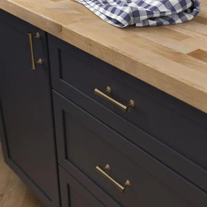 lot 66339 image: Brainerd & Liberty Hardware 272159 3 in. Center to Center Drawer Cabinet Pull Champagne Bronze (Set of 22) -Retail $109.27