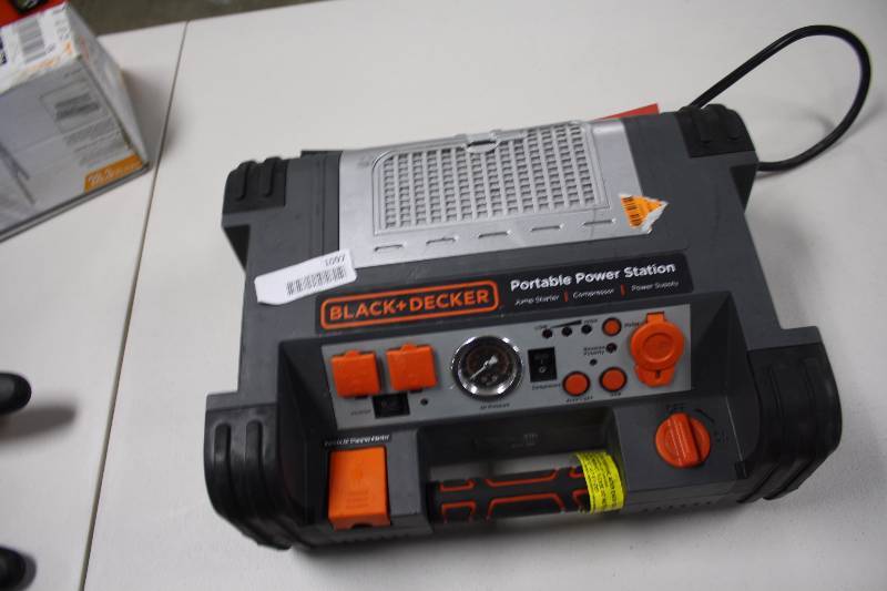 black and decker portable power station