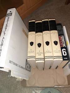 lot 1119 image: Books plus 3 ring notebook with a few short stories