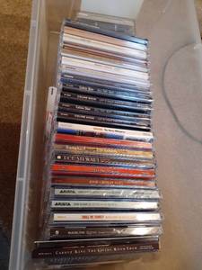 lot 1153 image: CDs and a few cassette tapes