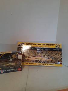 lot 1169 image: WSU team puzzles. Both never opened