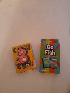 lot 1171 image: Go Fish and Crazy 8s cards