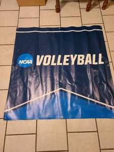 lot 2224 image: NCAA Volleyball banner 48 x 48