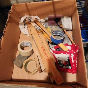 lot 2252 image: Tape and painting suppies