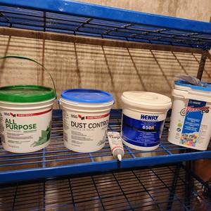 lot 2259 image: Joint compound, caulk and grout