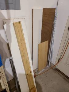 lot 3059 image: Shelf boards, more