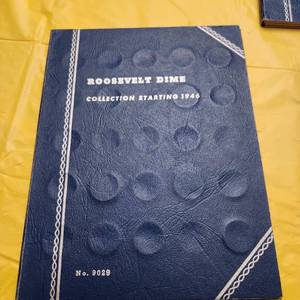 lot 1314 image: 2 Roosevelt dime collection sets