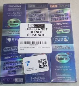 lot 2344 image: Hair Illusion Hair Growth Treatment 3 Month Supply