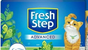 lot 8169 image: Fresh Step Advanced Clumping Cat Litter Gain Scent 99.9% Dust- 1 Box