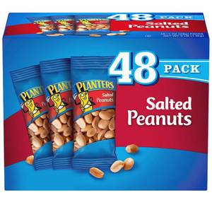 lot 8177 image: 96pk Planters PEANUTS 1oz Packs