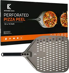lot 3824 image: Kitchen Keen Perforated Pizza Peel 12x14