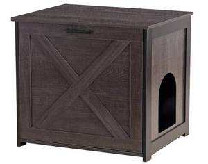 lot 2323 image: Dwanton Cat Litter Box Enclosure