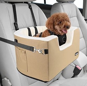 lot 2333 image: Slowton Dog Car Seat, Beige
