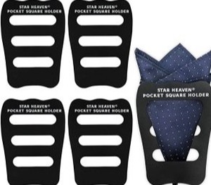lot 2353 image: Star Heaven Pocket Square Holder, Set Of 8
