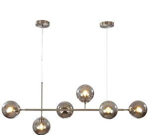 lot 6073 image: KCO Mid Century Hanging Ceiling Light