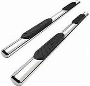 lot 6077 image: Maxmate 4 Side Bars For Ram Truck, Stainless Steel, 76