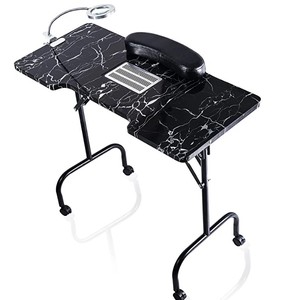 lot 6085 image: Proljs Nail Table, Black&nbsp(stock photo approximate)