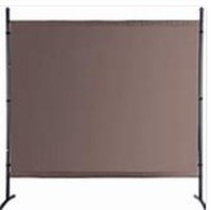 lot 8161 image: Office Partition Room Divider 72 Brown