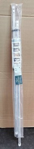 lot 3875 image: Tension Curtain Rods 2Pc White