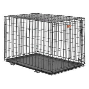 lot 8254 image: MidWest Homes For Pets Single Door iCrate Metal Dog Crate 48