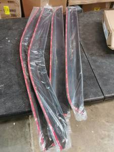 lot 8271 image: Optimal Co 2019 2020 Smokeless Deflectors Cab Only 4pc Set