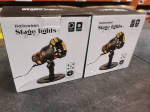 lot 8280 image: 2pk Halloween Stage Lights