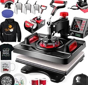 lot 14152 image: AkeyDiy 8 In 1 Heat Press Machine