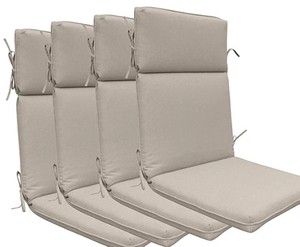 lot 14164 image: Bossima Indoor Outdoor Beige Cushions, Set 4