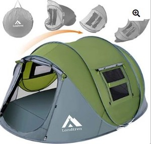 lot 14185 image: Londtren Pop Up Tent, Green&nbsp(stock photo approximate - model unknown)