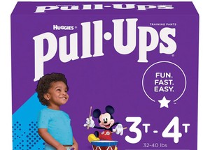 lot 14122 image: Huggies Pull Ups 3T to 4T 28 in Pack, 2 Packs