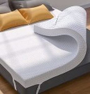 lot 8290 image: Perlecare Mattress Topper Twin