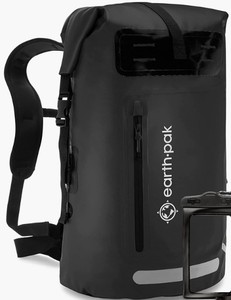 lot 3826 image: Earth Pak Backpack Black 1 Pc (stock photo approximate)