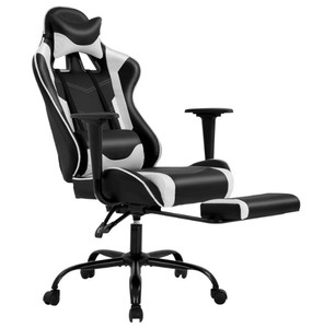 lot 8154 image: Bestoffice Gaming Office Chair White