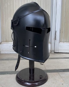 lot 14170 image: AnNafi� Barbuta Helmet Knight Templar Crusader Helmet - Retail$124.99